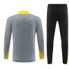 Dječji Liverpool Sweatshirt Za Trening Četvrt Zip 2024-25 Siva